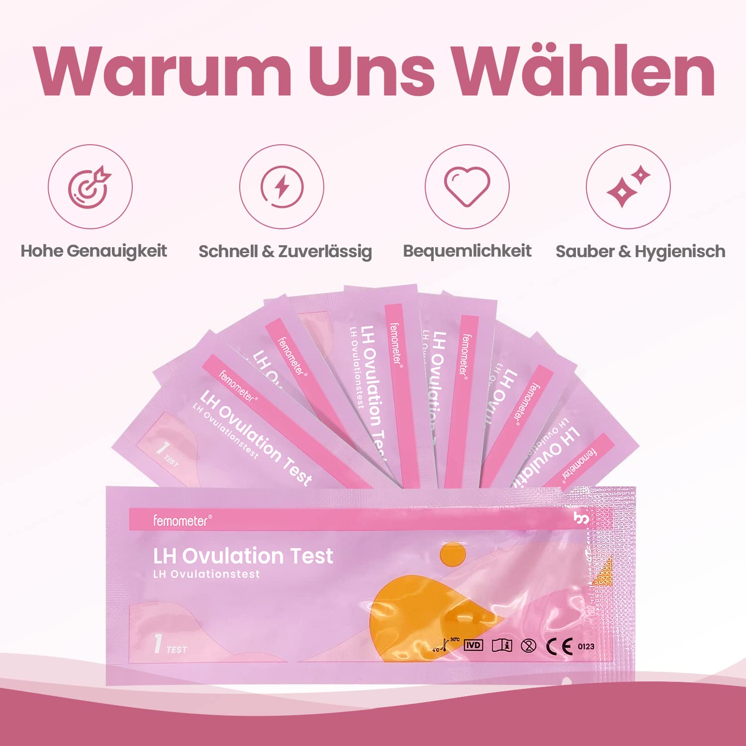 femometer-ovulationstest-50er-pack-lh-teststreifen-25-miu-ml image 2