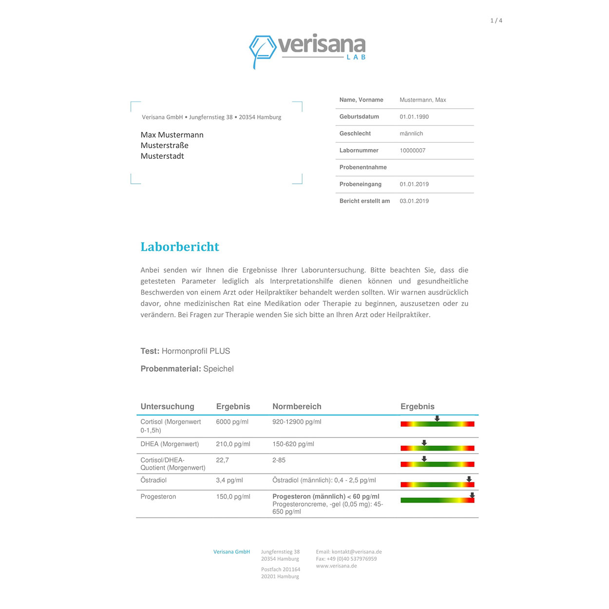 verisana-gesundheitscheck-hormone-darm-selbsttest image 2