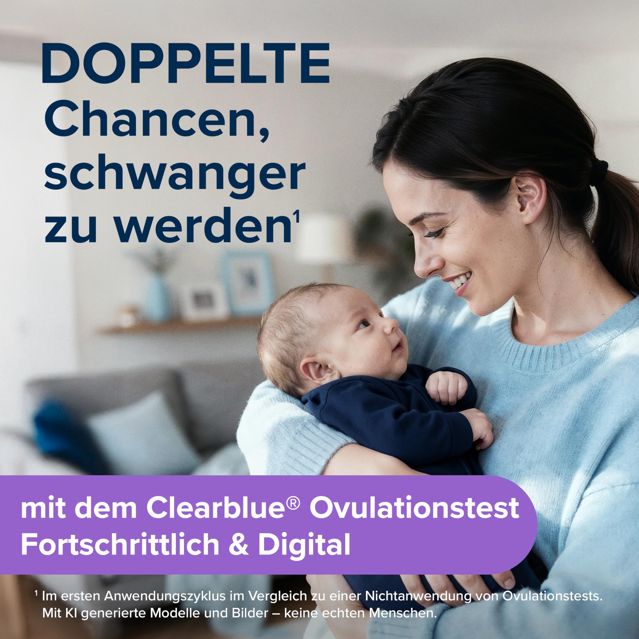 clearblue-ovulationstest-fortschrittlich-digital-1-halterung-30-tests image 2
