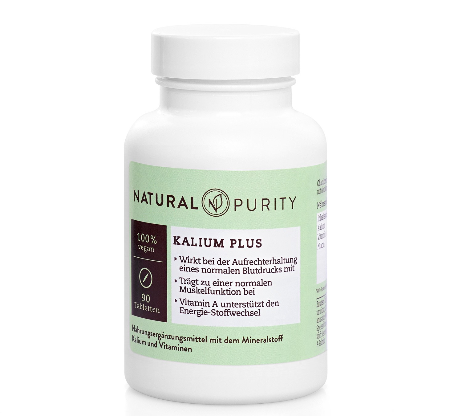 verisana-natural-purity-kalium-plus-90-vegane-tabletten image 1