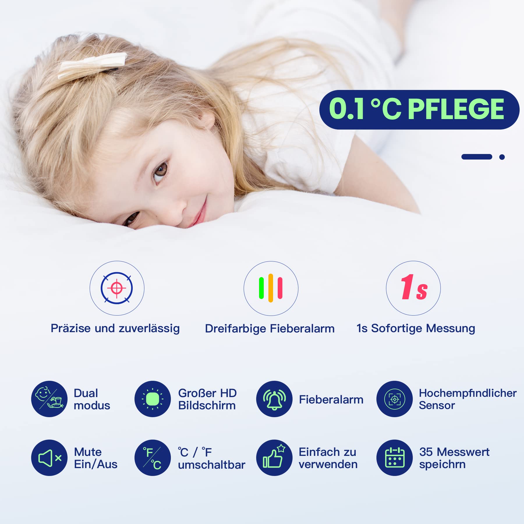 femometer-fieberthermometer-kontaktlos-infrarot-stirnthermometer-f-r-baby-kinder image 2