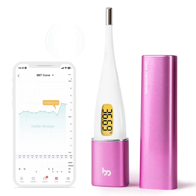 femometer-basalthermometer-vinca-bluetooth-fruchtbarkeitsthermometer-lila image 1