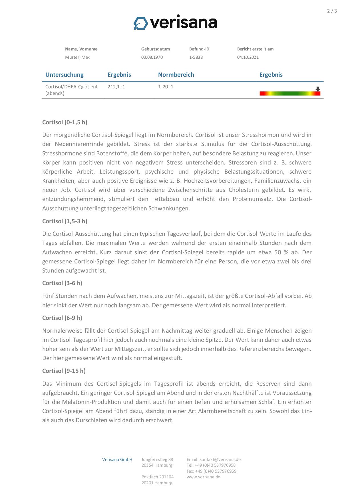 verisana-stress-balance-plus-hormontest-cortisol-dhea image 3