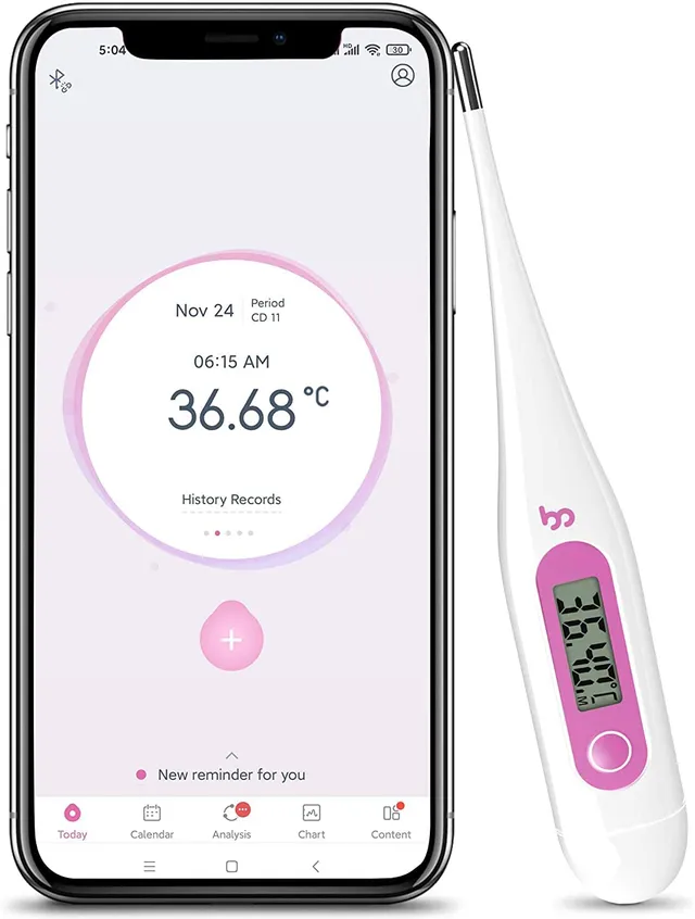 femometer-basalthermometer-vinca-zur-zykluskontrolle-mit-app-kinderwunsch-und-ho image 1