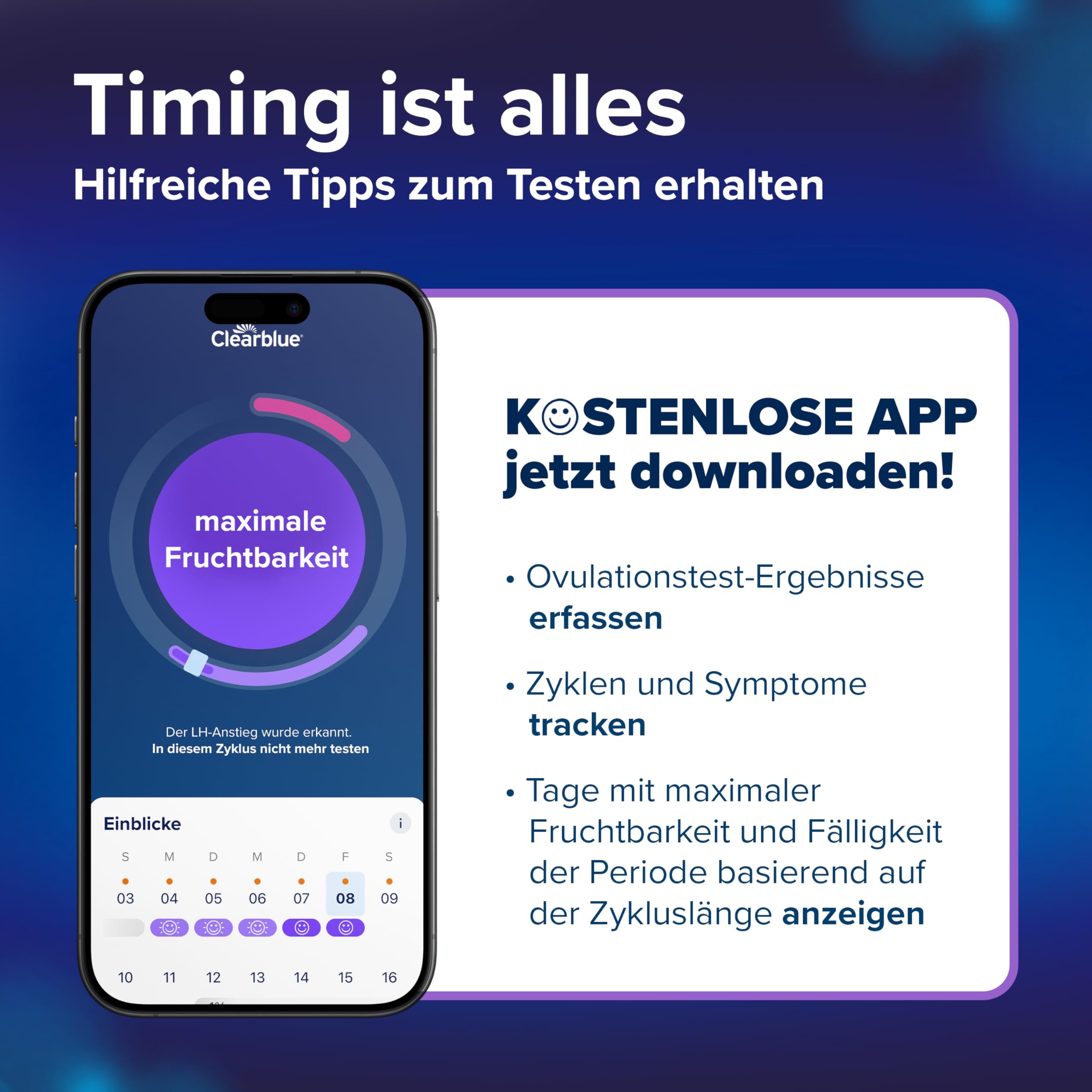 clearblue-ovulationstest-fortschrittlich-digital-1-halterung-30-tests image 8