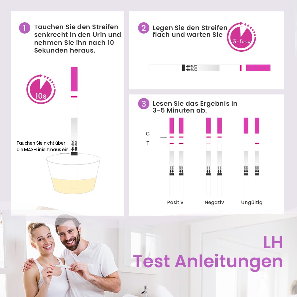 femometer-ovulationstest-20er-25-miu-ml-mit-urinbecher image 6