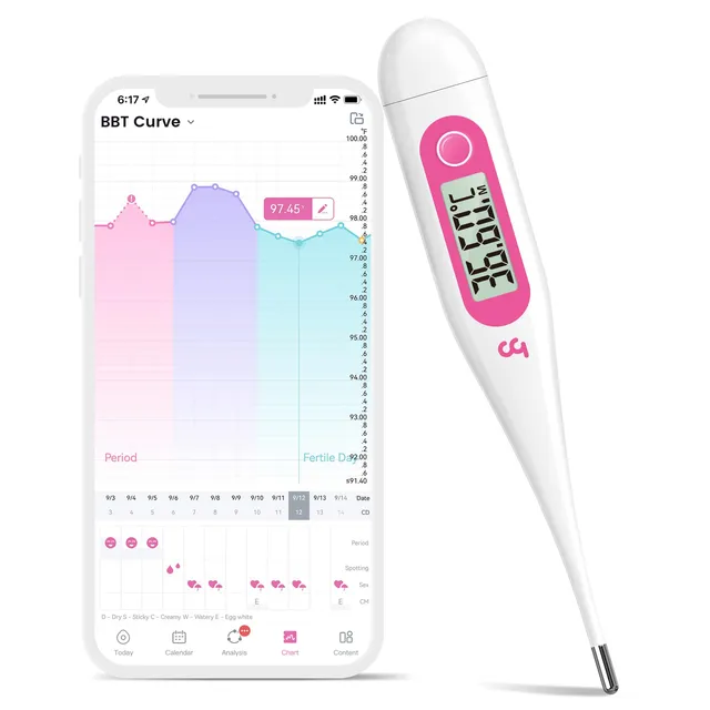 femometer-vinca-lite-basalthermometer-digitales-fruchtbarkeitsthermometer-rosa-o image 1