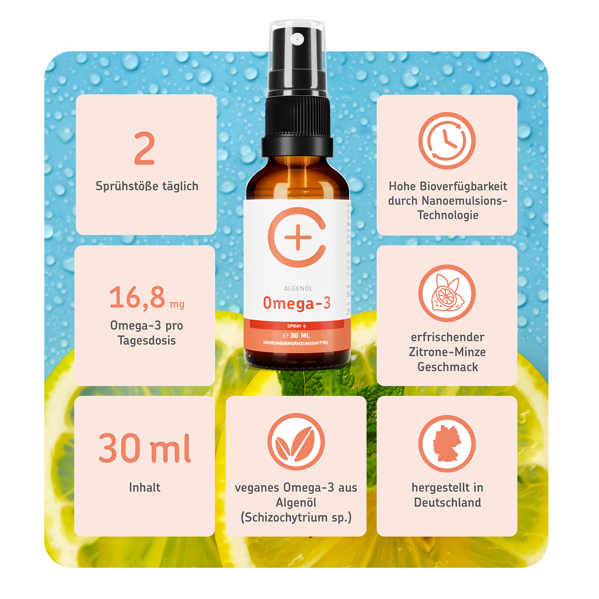 cerascreen-omega-3-spray-vegan-zitrone-minze-nahrungserg-nzung-dha-epa image 2