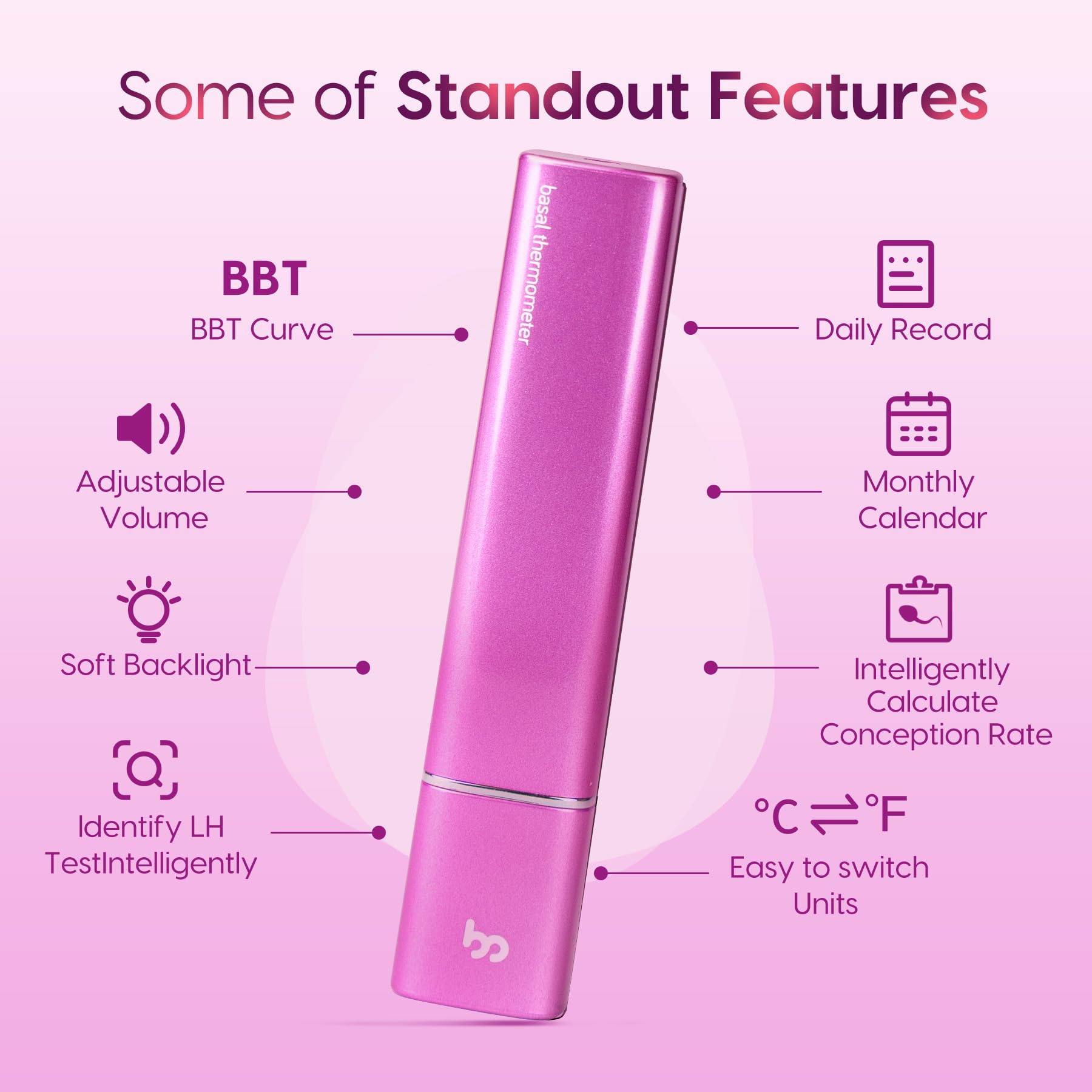 femometer-basalthermometer-vinca-bluetooth-fruchtbarkeitsthermometer-lila image 3