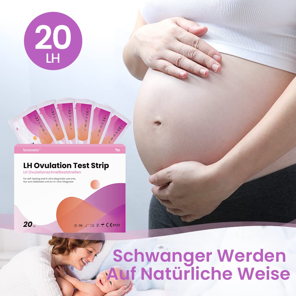 femometer-ovulationstest-20er-25-miu-ml-mit-urinbecher image 7