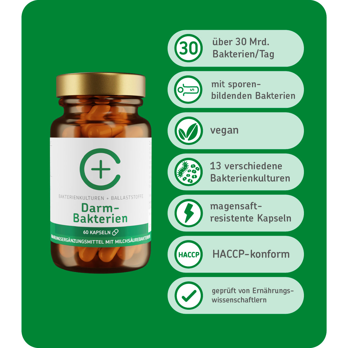 cerascreen-vital-darmbakterien-kapseln-probiotikum-30-mrd-bakterien image 3