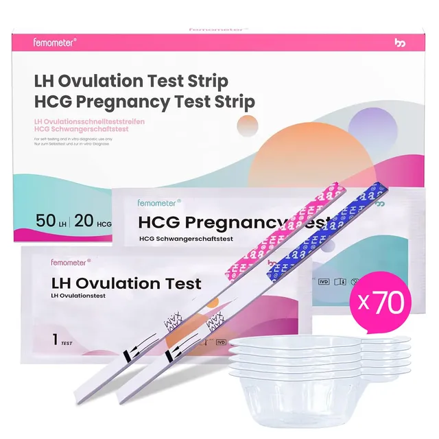 femometer-ovulationstest-50er-schwangerschaftstest-20er-25-miu-ml image 1