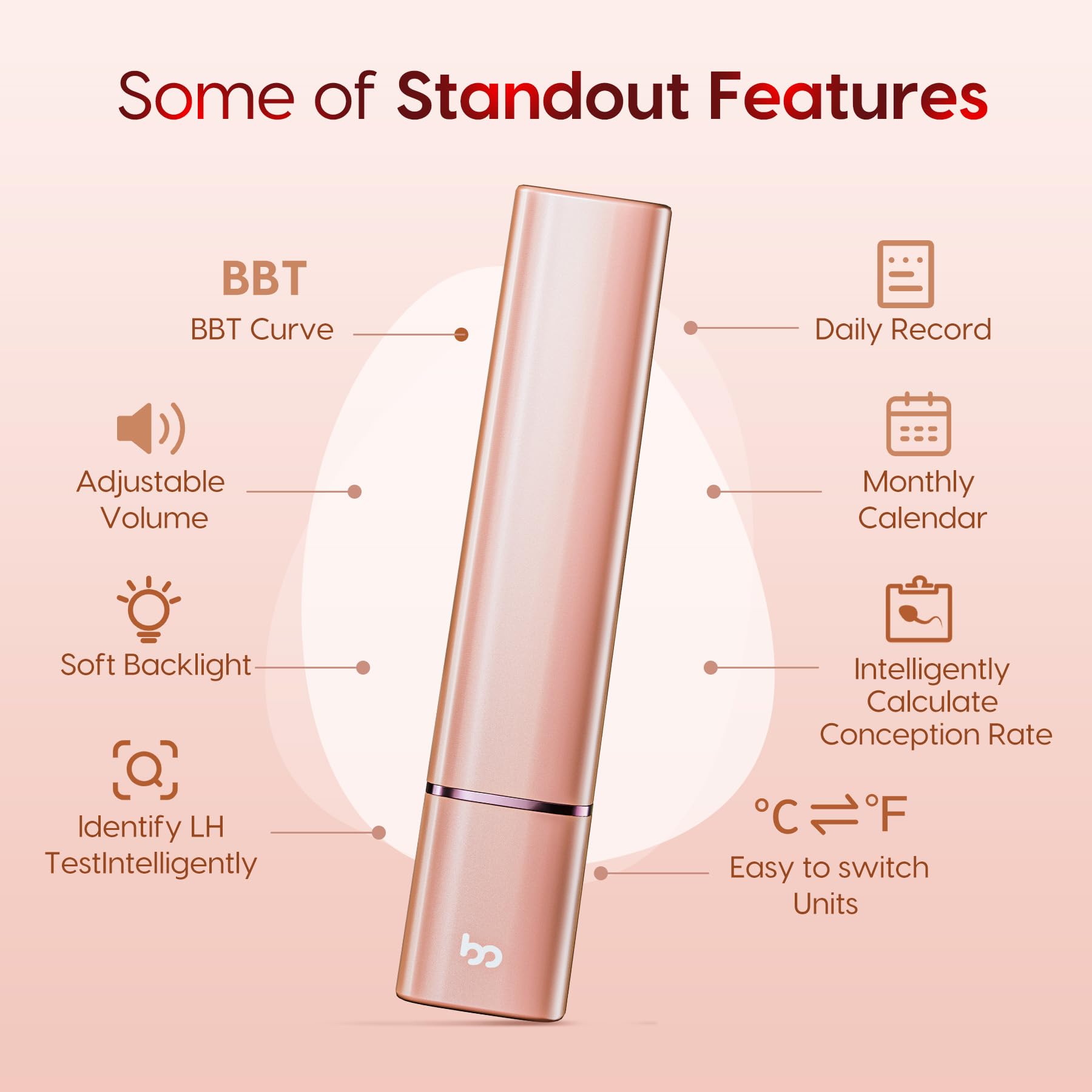 femometer-vinca-ii-basalthermometer-bluetooth-fruchtbarkeitsthermometer-golden image 7