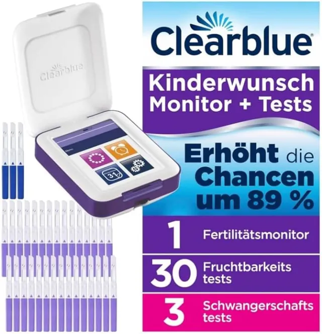 clearblue-fertilit-tsmonitor-advanced-testst-bchen-30-3-touchscreen-set image 1