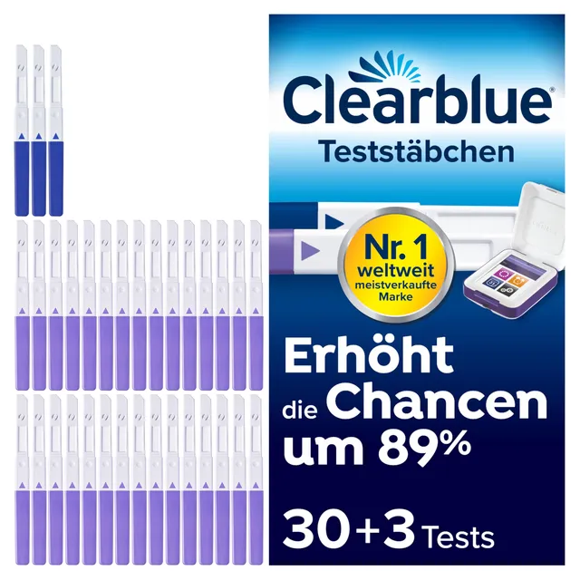 clearblue-fertilit-tsmonitor-advanced-nachf-llpackung-30-ovulationstests-3-schwa image 1