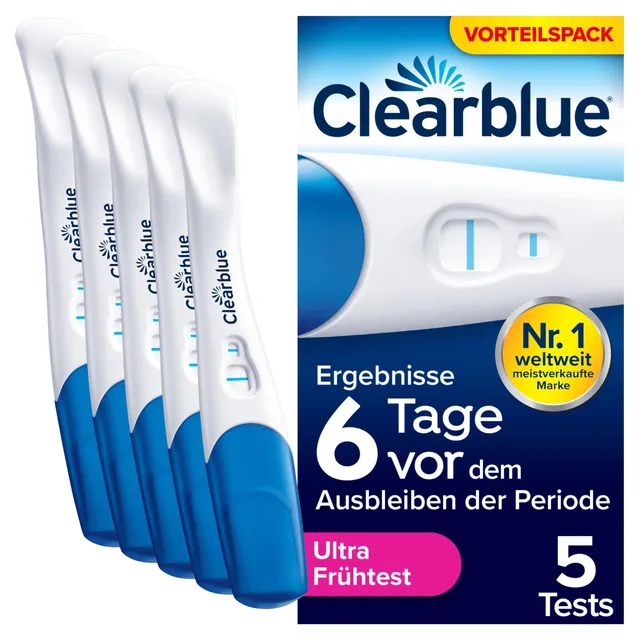 clearblue-schwangerschaftstest-fr-htest-ultra-fr-h-5-tests-10-miu-ml image 1