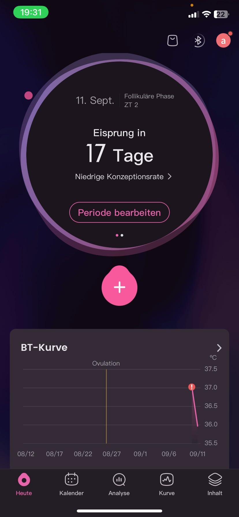 Gutes Gerät, App etwas überladen