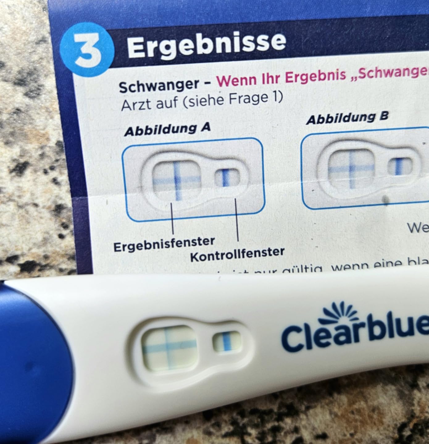 Nach einer Minute Klarheit
