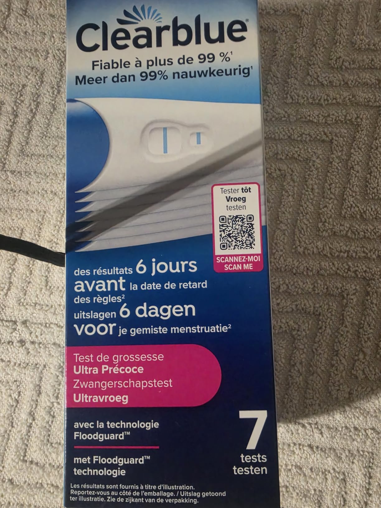 Klare Steigerung über Tage sichtbar